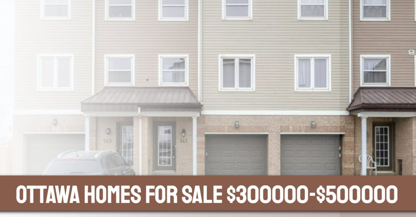 Houses for sale Ottawa under $500 000